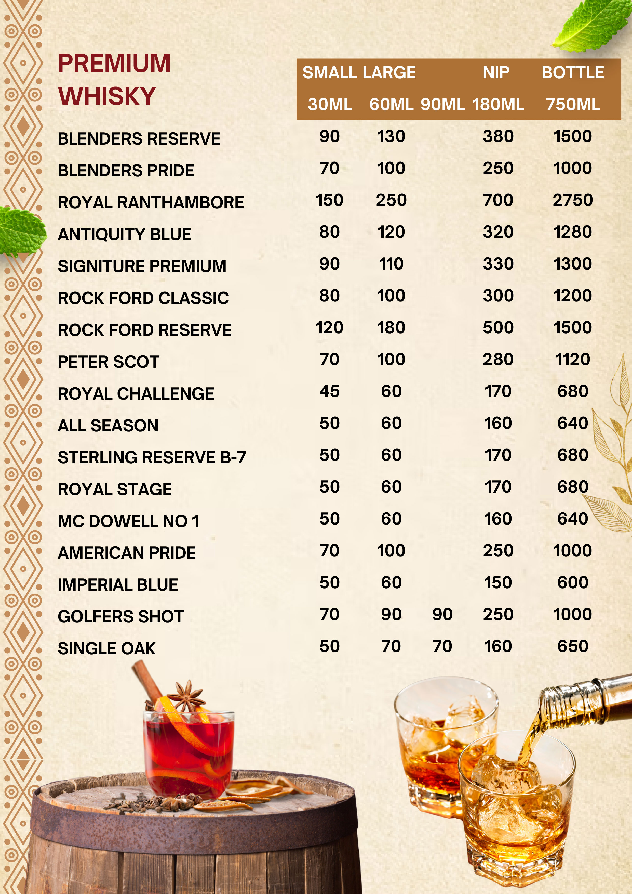 Food Menu 3