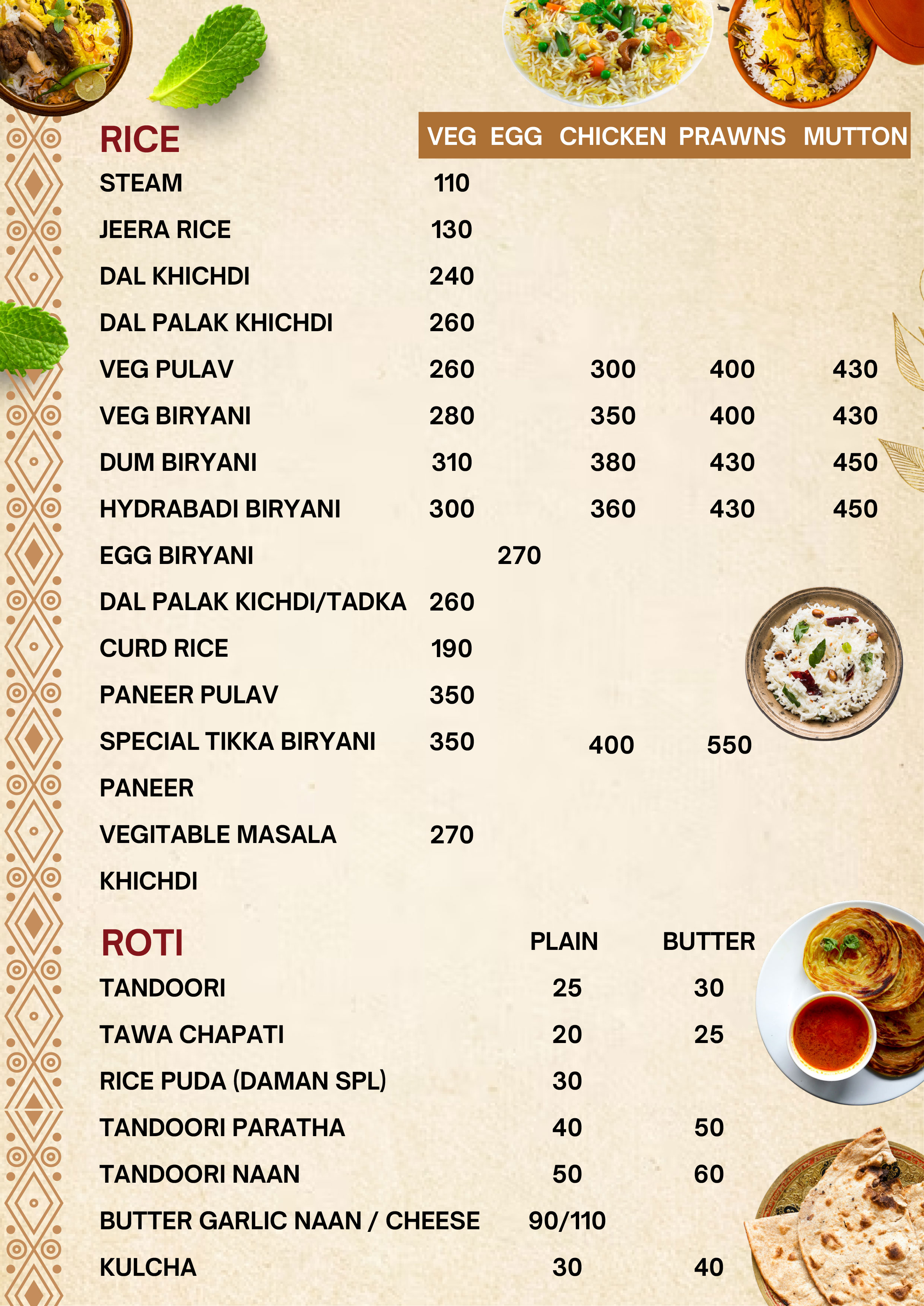 Food Menu 3